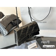 CRUSH Hourglass Shoulder Diagonal Leather Bag B 66b