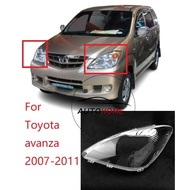 headlamp cover cap FOR Toyota avanza 2007 2008 2009 2010 2011  replacement head lamp light lens head lamp lens