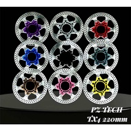 PZ TECH CNC ROTOR DISC 220MM FOR MIO / NOUVO / CLICK GOOD FOR INDO CONCEPT
