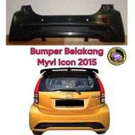 (FREE SHIPPING) Bumper Belakang Perodua Myvi Icon 2015