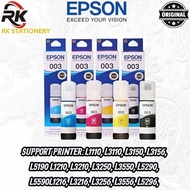 1 SET Compatible Eps0n 003 Printer ink Printer typeOriginal:L-Series:L1110, L3110, L3150, L5190, L41