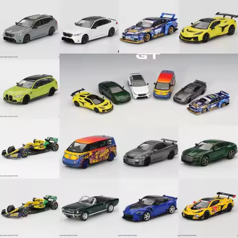 [PreSale] MINI GT 1:64 M5 Alpine Touring LB-Super S15 ZR1 IDBuzz R34 MCL38 Mustang VeilSide FFZ400 Z