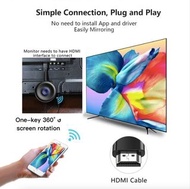 MiraScreen Plus (Mirror Casting)– Next-Gen 🔥    5.8GHz Wireless HDMI Display Adapter (Faster & More 