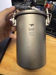 Keith 露營 多功能 神級 雙層鈦 煮飯神器 Ti6300