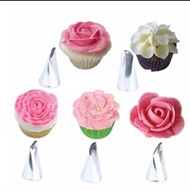 5pcs Flower Syringe Cake Decoration Syringe