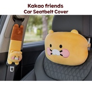 [KAKAO FRIENDS] Car Seat belt Cover Seat Belt Cushion Pillow Strap Shoulder Soft Pad   RYAN/ APEACH