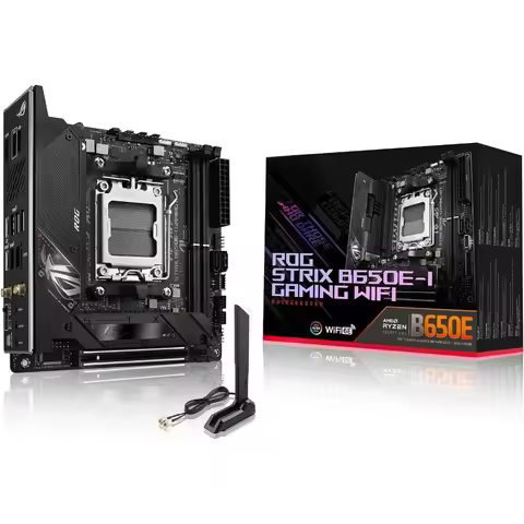 US Shipping Hot New AMD B650 AM5 Ryzen 9000 8000 7000 Mini-ITX Gaming Motherboard, 10+2 Power Stages