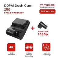 DDPAI Z50 4K 2160P Dash Cam GPS Front + Rear Cam