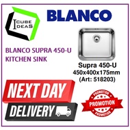 BLANCO SUPRA 450-U STAINLESS STEEL SINK