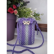 Bag fhone macrame/macrame bag fhone