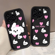 [F104] Case Korean Love Puppy SAMSUNG A56 A54 A53 A36 A35 A33 A32 A25 A24 A23 A16 A15 A14 A13 A12 A1