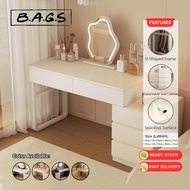 TheBags 130cm/170cm Modern Dressing Table Side Cabinet Without Mirror Bedside Makeup Space Saving Co