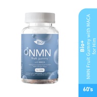 BIO+ NMN Fruit Gummy with Maca for Him 60's, Sperm Supplement, Fertility Supplement, Testosterone Bo