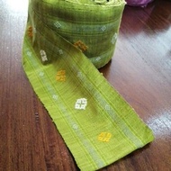 Real Silk Feet Handwoven Star With House Size 4.5 Inches X 1.9 Meters Green Code WN-119-0507685