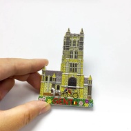 Belgium Ghent City Travel Landmark Building Bell Tower Memorial Refrigerator Stickers Resin Collecti