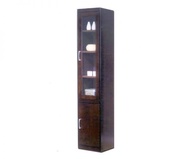 SOLID WOOD VENEER BOOK CABINET