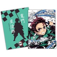 鬼滅之刃 鬼滅の刃 正版 文具 五層 A4 File 文件夾 資料夾 Folders 木棉花 (炭治郎)