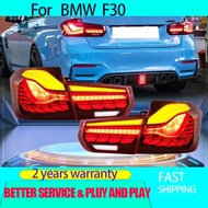 Car Styling for BMW F30 Tailights 2012-2019 BMW 3 Series Tail Lights 320i 325i 330i F80 Rear DRL Fog