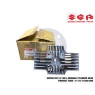 SUZUKI RC110 RC 110 100% ORGINAL CYLINDER HEAD BLOCK 11111-31C00-000