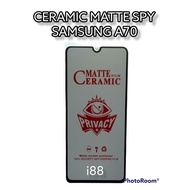 A70 a70 samsung ceramic matte spy privacy anti-peek anti-glare full cover screen protector