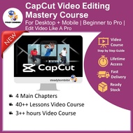 [Video Course] CapCut Video Editing Mastery Course For Desktop + Mobile | Beginner to Pro | Edit Vid