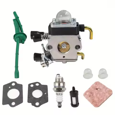 Carburetor Kit For STIHL FS55 FS55R FS55RC FS38 KM55 HL45 KM55R etc. Durable/Anti-aging Replacement 