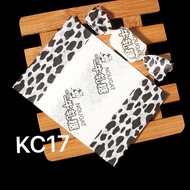Chocolate candy wrapping paper/Black Dairy Cow KC17 - 500c