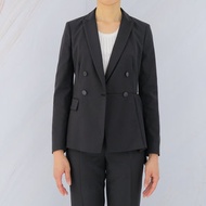 G2000 - 女士 不對稱剪裁西裝外套 (黑色)