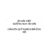 Ao dai made of silk material with 4 stylized flared sleeves for Tet holidays - Viet Store AD61