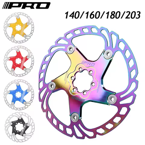 IIIPRO Bicycle Brake Rotor 140/160/180/203MM Bike Floating Rotor Durable Bicycle Brake Disc Bike Hyd