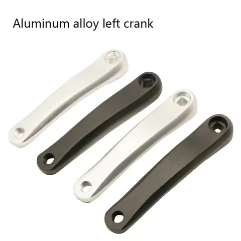 1pc MTB Crankset Crank Bicycle Crank Repair Parts 170mm Long Bicycle Square Hole Crankset Left Separ