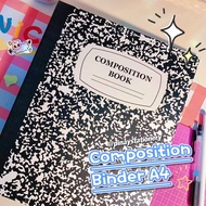 Composition Book Binder A4 Photocard Collector Aesthetic 30 Ring 2 Ring 3 Ring