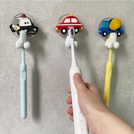 SG Stock 🖤 Children's Teacher's Day Birthday Gift Cartoon Toothbrush Holder Car Police Ambulance Train Truck Bus Taxi