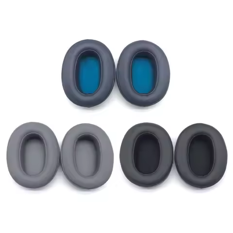 Replacement Memory Foam Ear Pads Leather Cushions for Sony WH-XB900N XB900N Headphones Earpads earmu