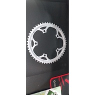Steel grey Bcd130 52 teeth chainring
