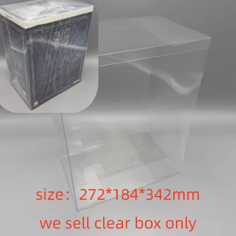 A transparent display case for Sony PlayStation 5/PS5/Elden Ring: Dark Night Falls, PET protective c