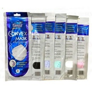 SENSI CONVEX SACHET 3D 4 PLY MEDICAL MASK