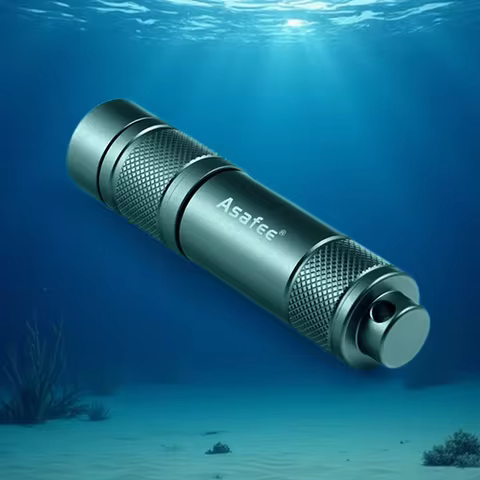 Asafee AF11 XPG LED Small Diving Flashlight Waterproof IPX8 Diving Dive Lamp Scuba Backup Diver Torc