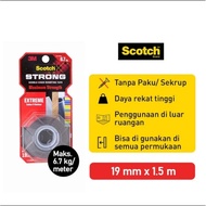 3M double tape scotch strong extreme indoor outdoor 414-S19 6.7 Kg 19MM