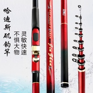 Fishing Rod Carbon Light Hard Long Section Positioning and Unpositioning Rock Fishing Rod 3.6m-6.3m 