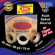 Duct Tape BHG Good Tape 80yards OPP 45 Mic 1 DUS 72 Pcs Clear Duct Tape Clear White Yellow Yellow Br
