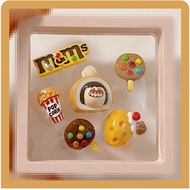 Cute Popmart Gummy Pop Bean Gummy Jibbitz Set cute chocolate crocs charm Funny Shoes Decoration Wome