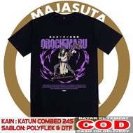 NARUTO OROCHIMARU ANIME T-SHIRT COOL T-SHIRT DISTRO T-SHIRT ANIME T-SHIRT