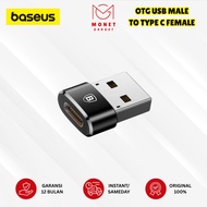 [MONET] Baseus USB-A Male to Type C Female Adapter Converter 5A Mini OTG