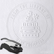 Inking Book Stamp Gift Embosser Personalized Library Custom Ex Libris Teacher