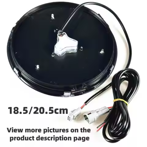 18.5/20.5cm LED Luminous 3D Star Emblem Grille Badge Fit for a b c e c-la /g-la/ g-lk /g-lc