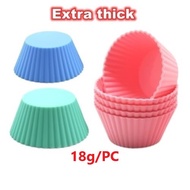 EZCOOK Extra-Thick Silicone Baking Cup High-quality Muffin Mould Cupcake Mold Jelly Pudding Mould