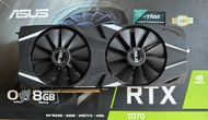 VGA (การ์ดจอ) ASUS DUAL RTX2070 O8G EVO V2 - 8GB GDDR6  มือสอง