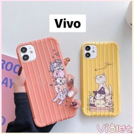 Violet Silicone Case Vivo Cartoon Cover For Y3 Y11 V15 V15 proV17pro Y12 Y17 Y19 Y95 Y93 850