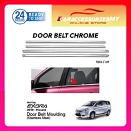 proton Exora Chrome Door belt Moulding window trim 4pcs exora accessories